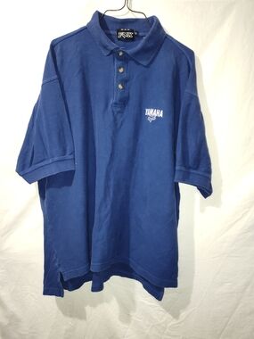 Yamaha Men’s Blue Polo Shirt